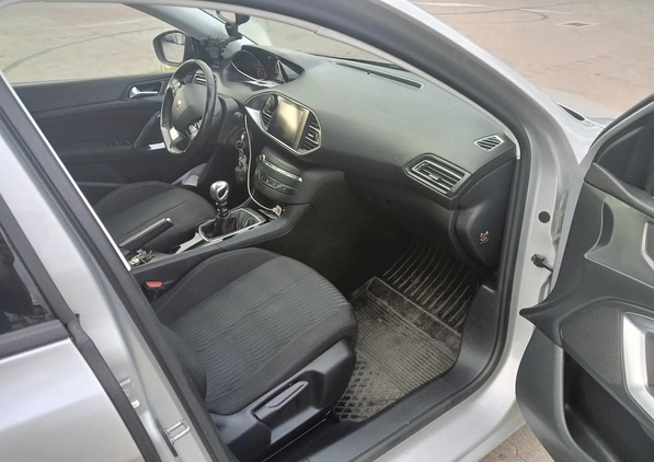 Peugeot 308 cena 31500 przebieg: 166300, rok produkcji 2014 z Kościan małe 37